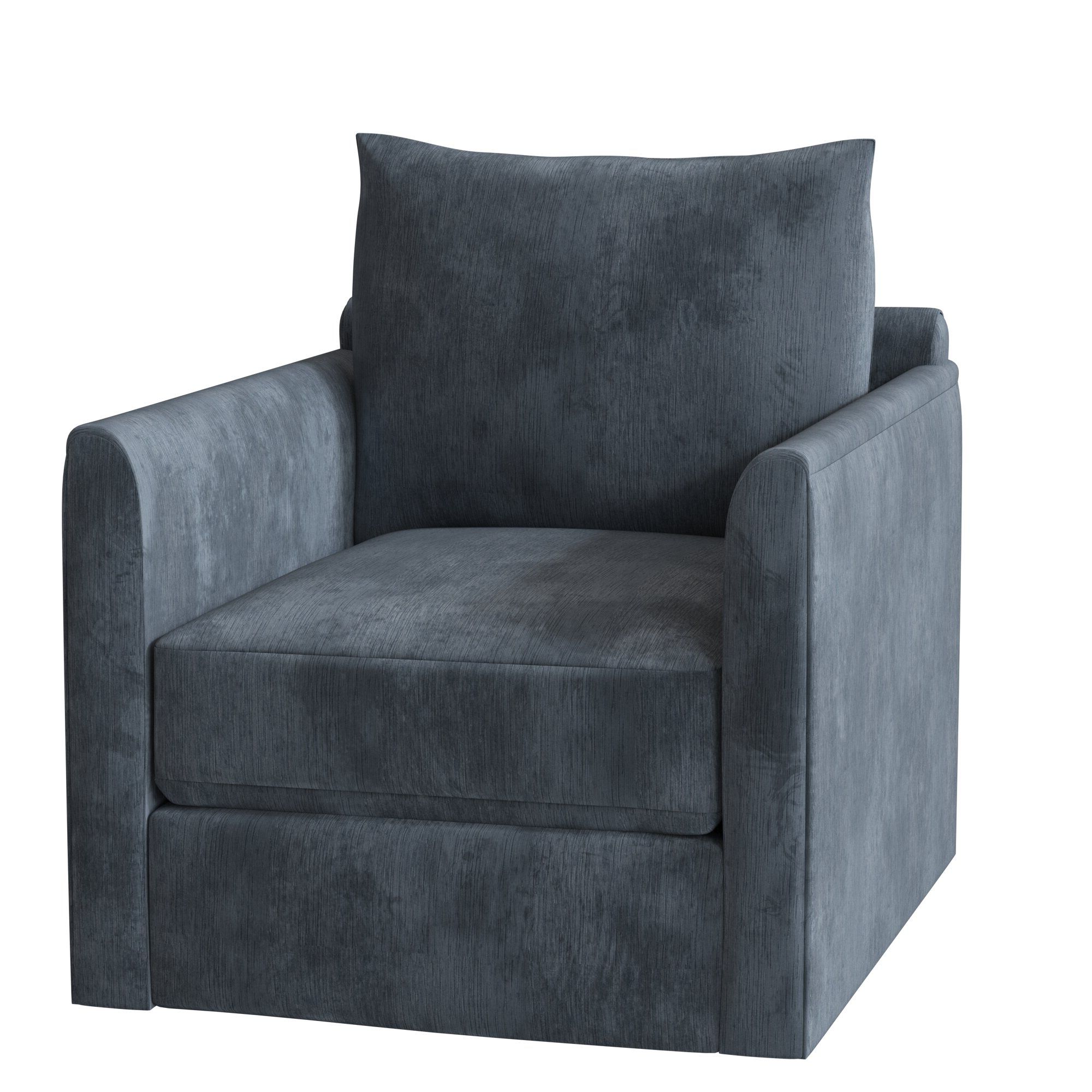 Alice Swivel Armchair Throughout Recent Vineland Polyester Swivel Armchairs (View 16 of 20)