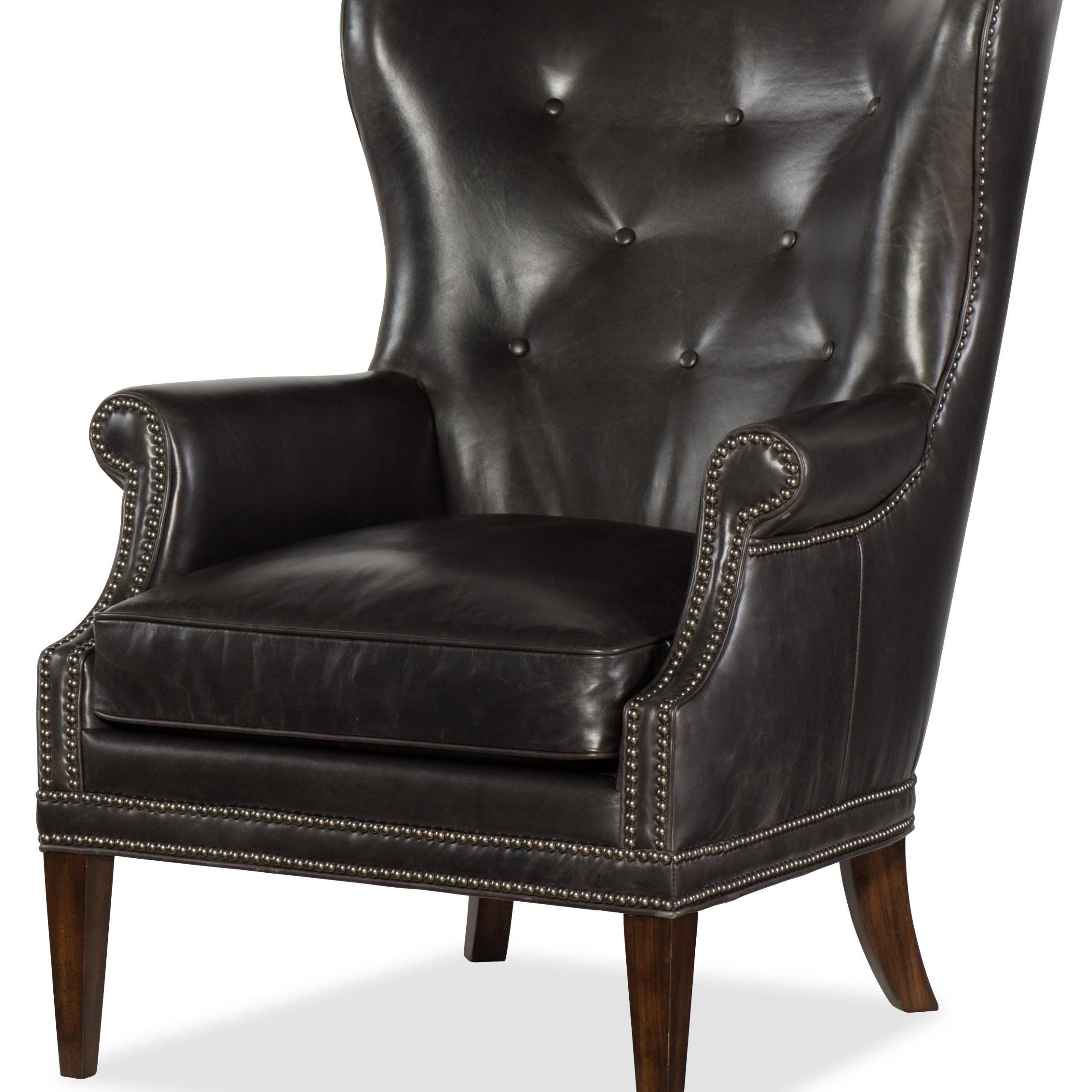 Barnard Polyester Barrel Chairs For Most Recent Hooker Furniture Padro Wingback Chair (View 14 of 20)