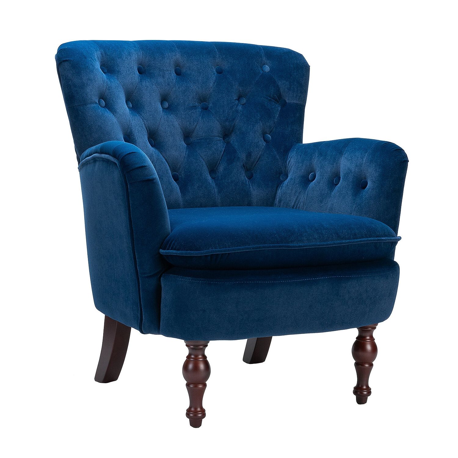 Best And Newest Didonato Tufted Velvet Armchairs Inside Charlton Home® Didonato  (View 1 of 20)