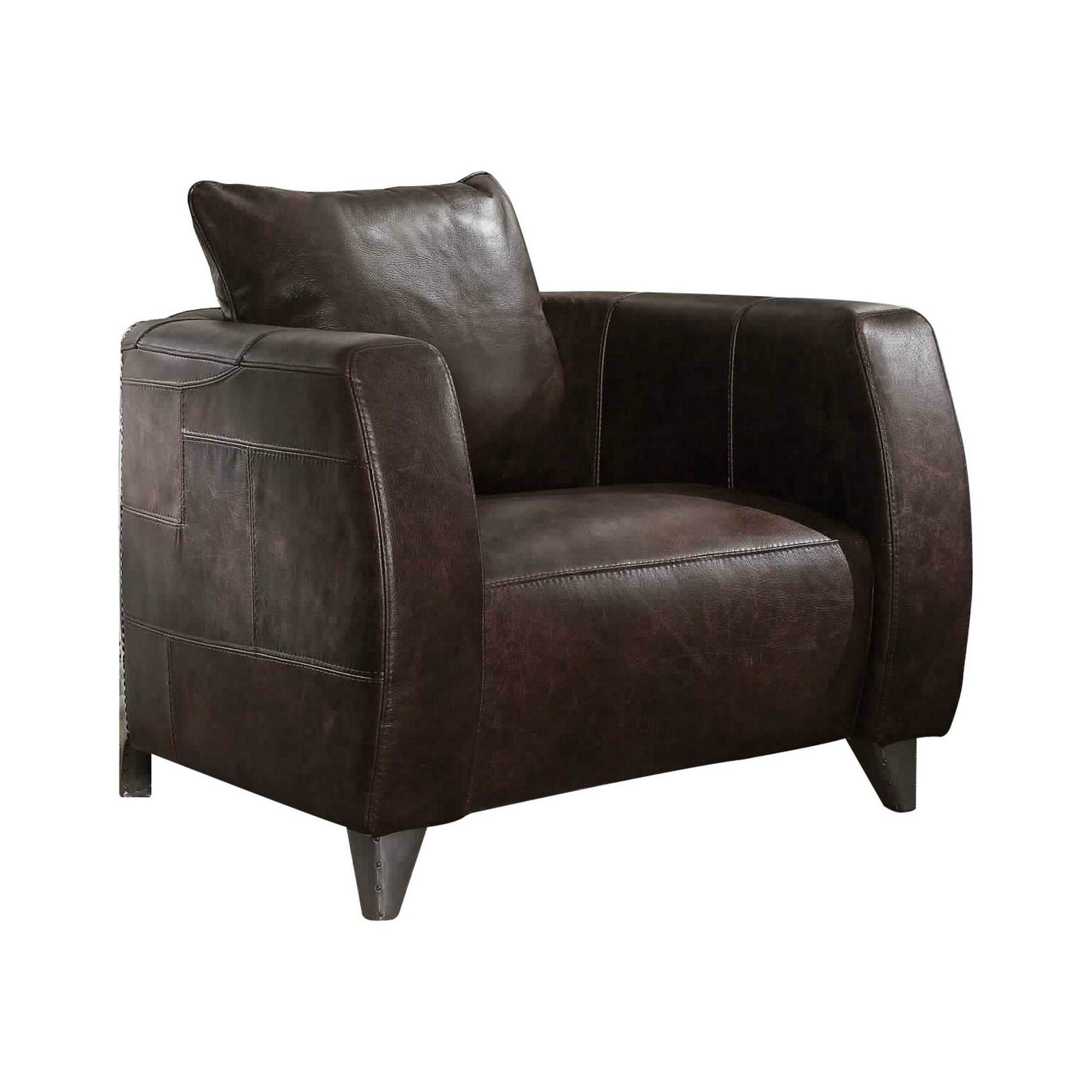 Jarin Faux Leather Armchairs Intended For 2019 Smoak 37" W Faux Leather Armchair (View 20 of 20)