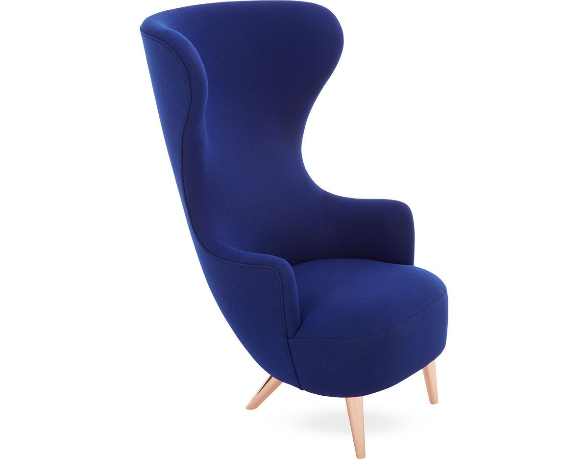Most Popular Lounge Chairs With Metal Leg Pertaining To Wingback Lounge Chair With Metal Legs (View 9 of 20)