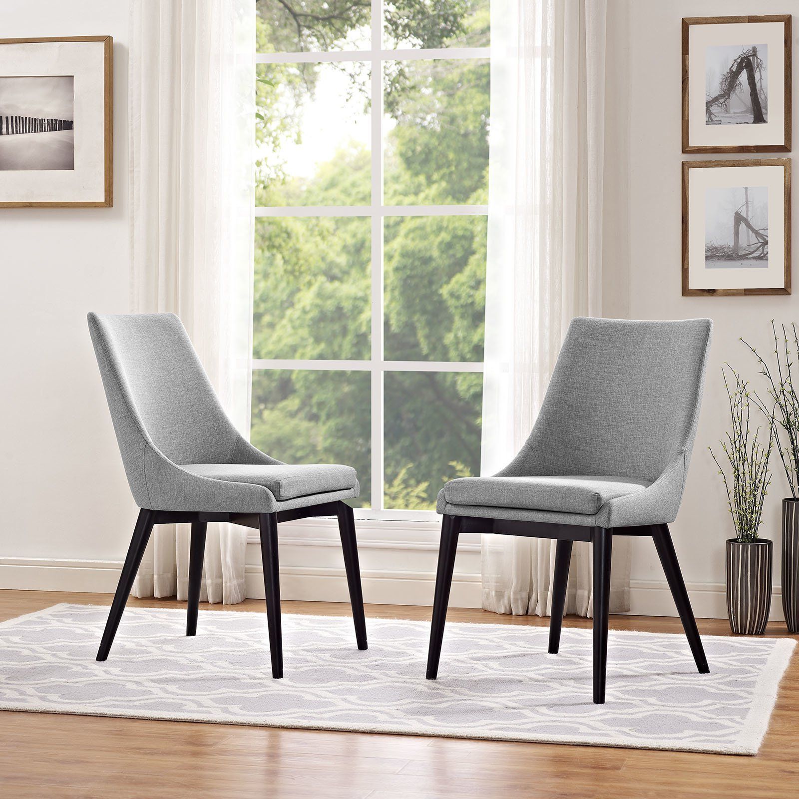 Most Recent Corrigan Studio Carlton Wood Leg Upholstered Dining Chair Within Carlton Wood Leg Upholstered Dining Chairs (View 3 of 20)