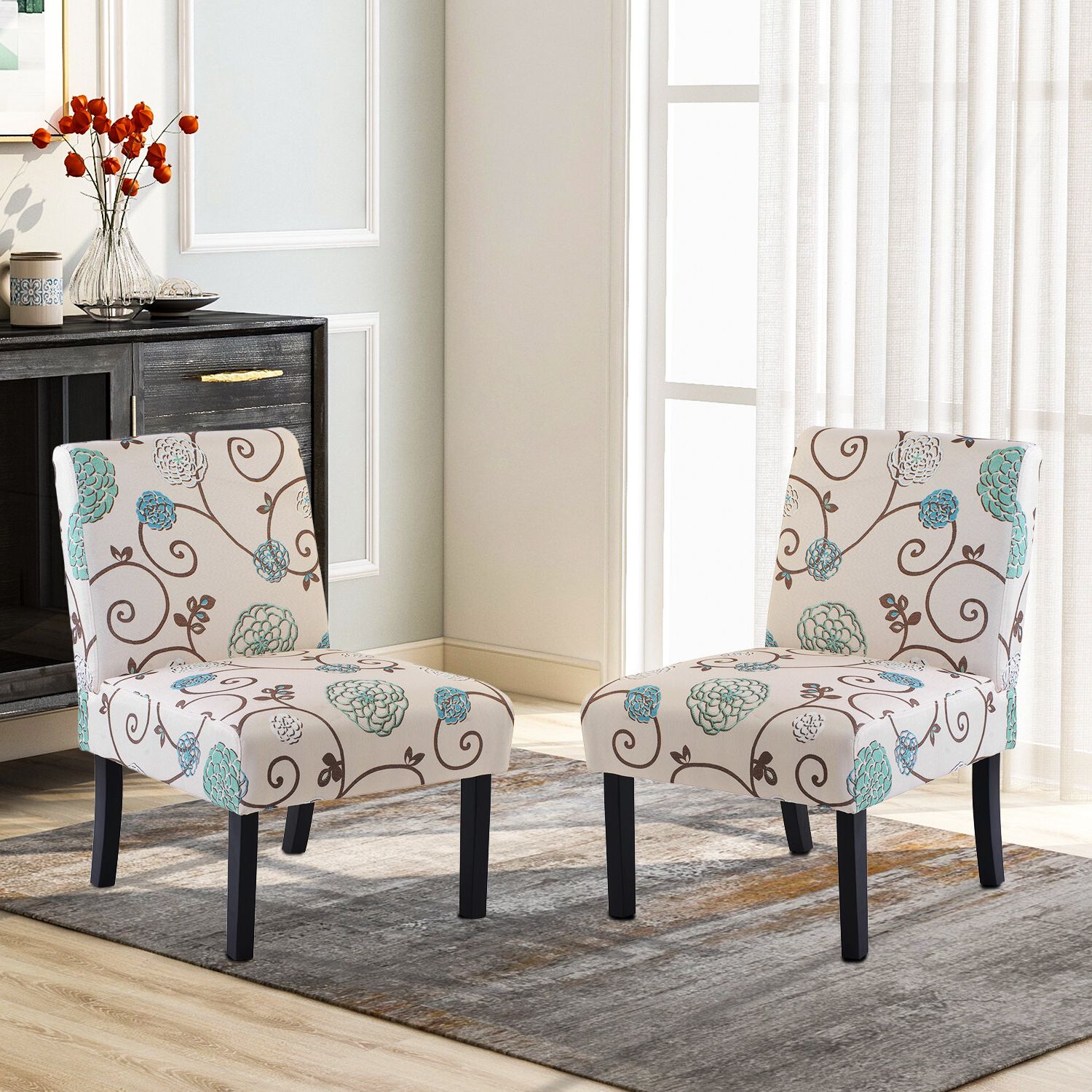 Most Recently Released Alush Accent Slipper Chairs (set Of 2) Pertaining To Alush Accent Slipper Chair (View 1 of 20)