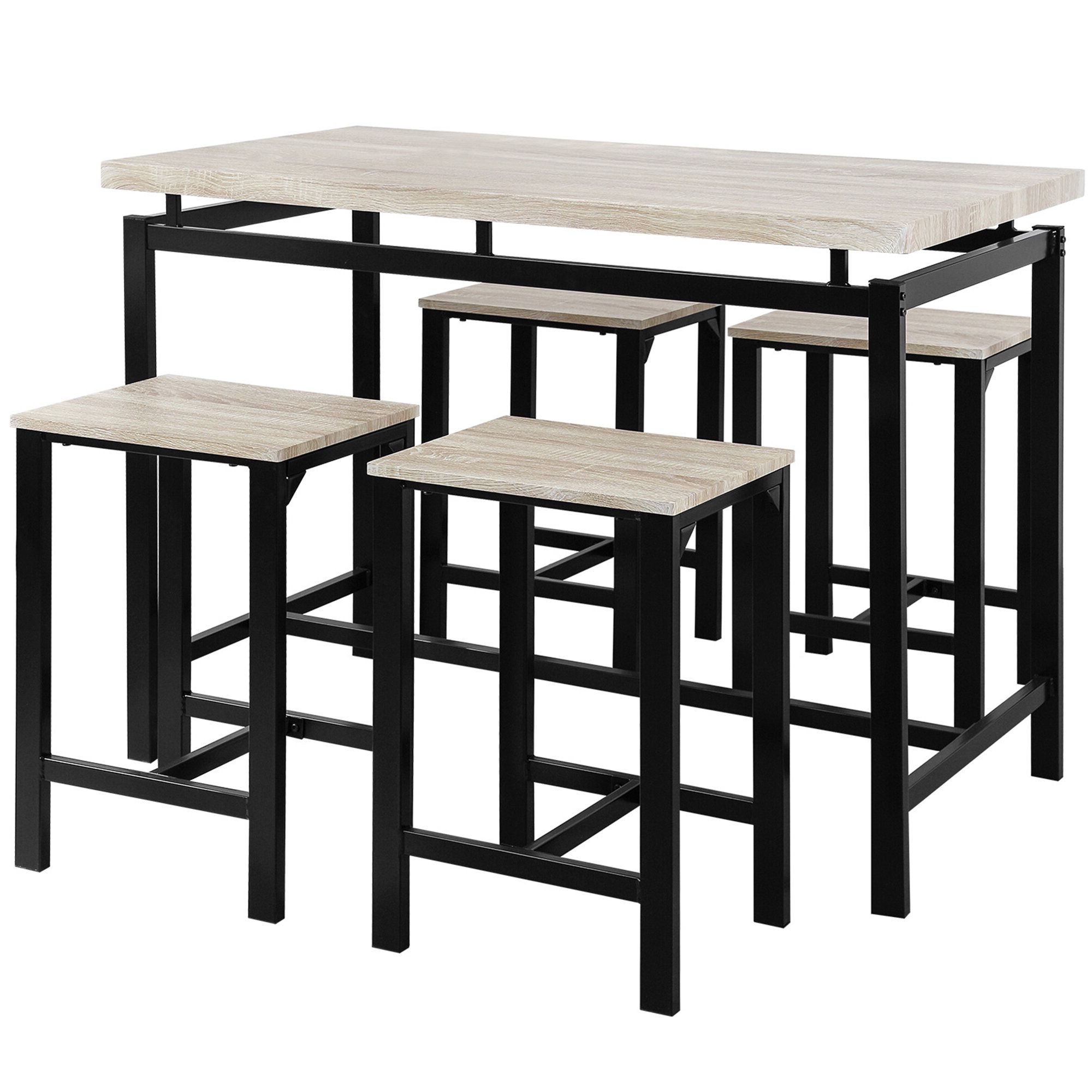 Most Recently Released Ansby Counter Heigh Dining Set Intended For Ansby Barrel Chairs (View 11 of 20)