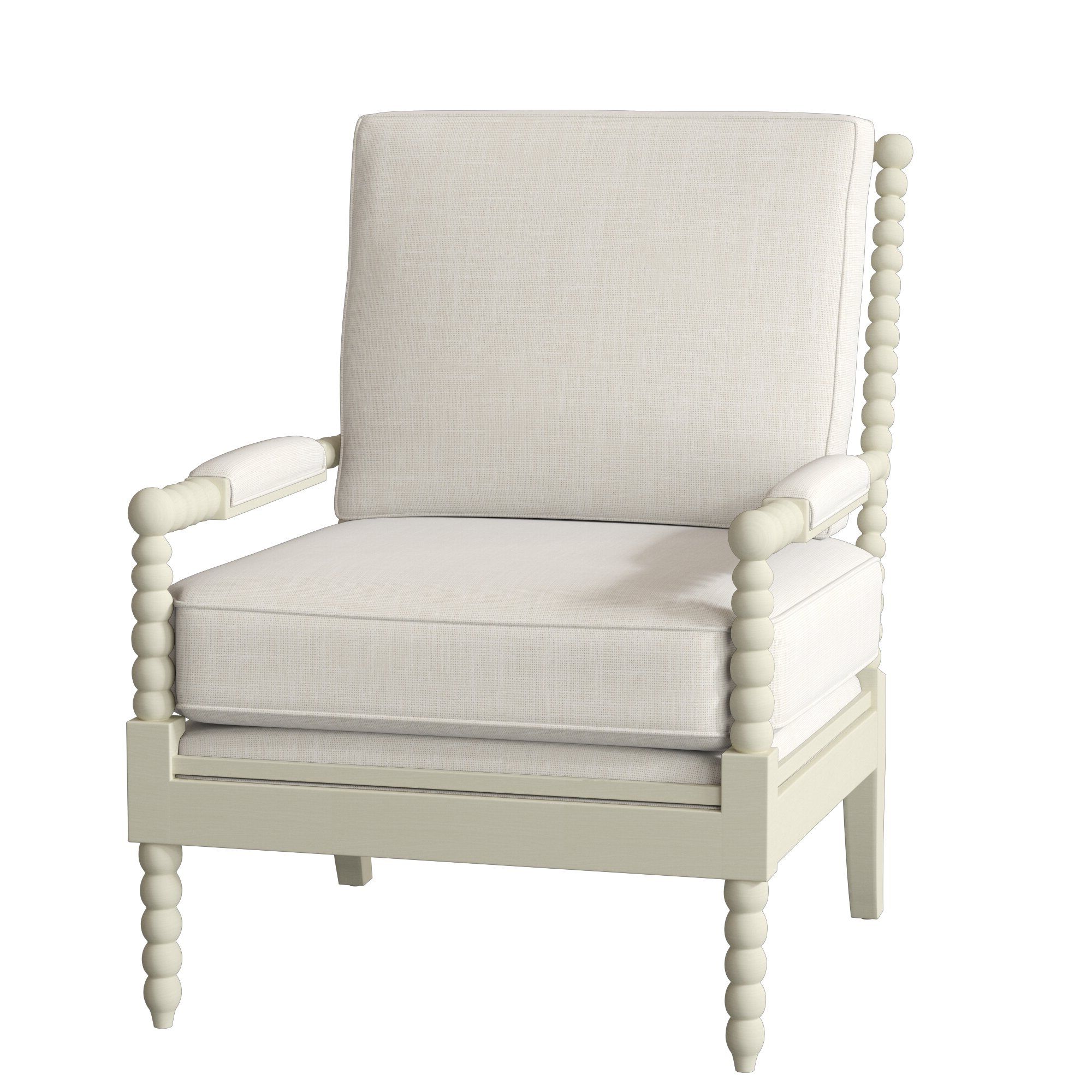Polyester & Polyester Blend Birch Lane™ Accent Chairs You'll Pertaining To Well Known Young Armchairs By Birch Lane (View 6 of 20)