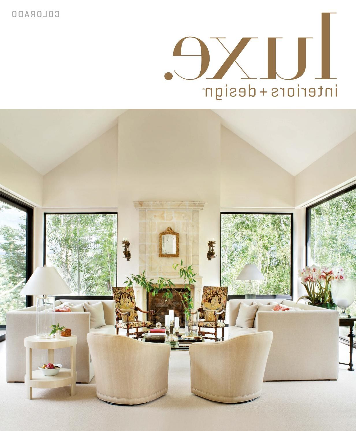 Recent Luxe Magazine July 2016 Coloradosandow® – Issuu With Riverside Drive Barrel Chair And Ottoman Sets (View 19 of 20)