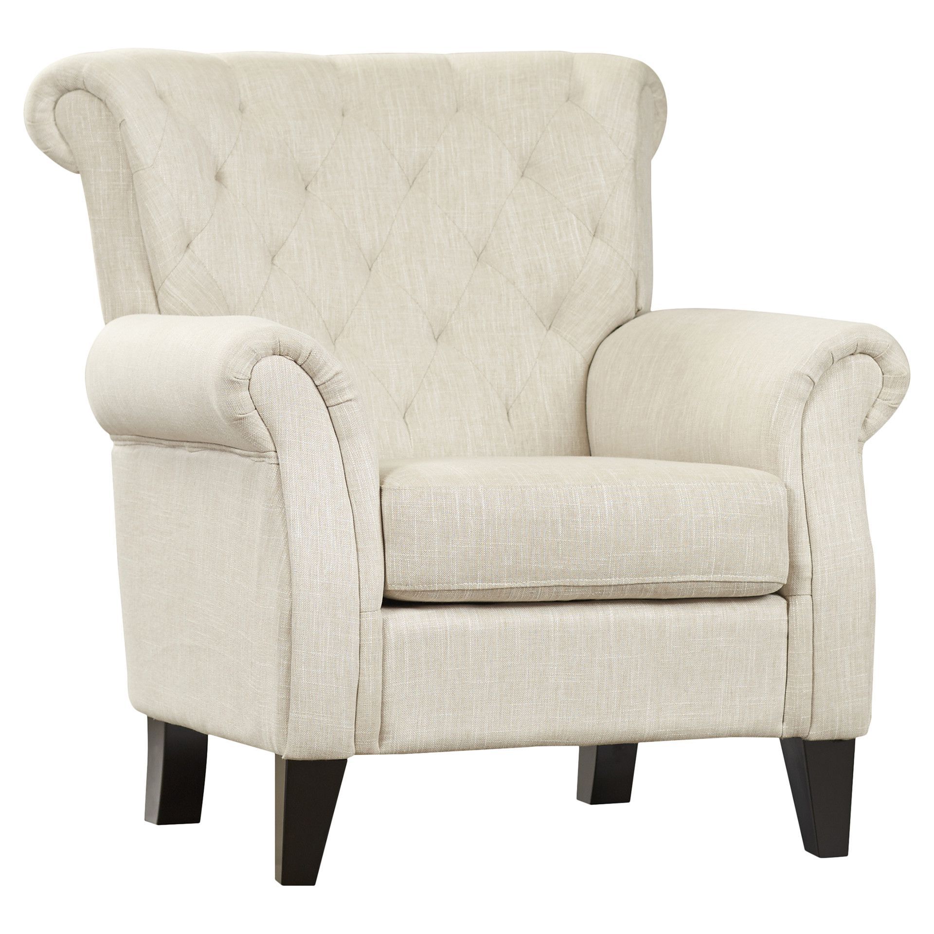 Tufted Accent Chair, Furniture Regarding Louisburg Armchairs (View 6 of 20)