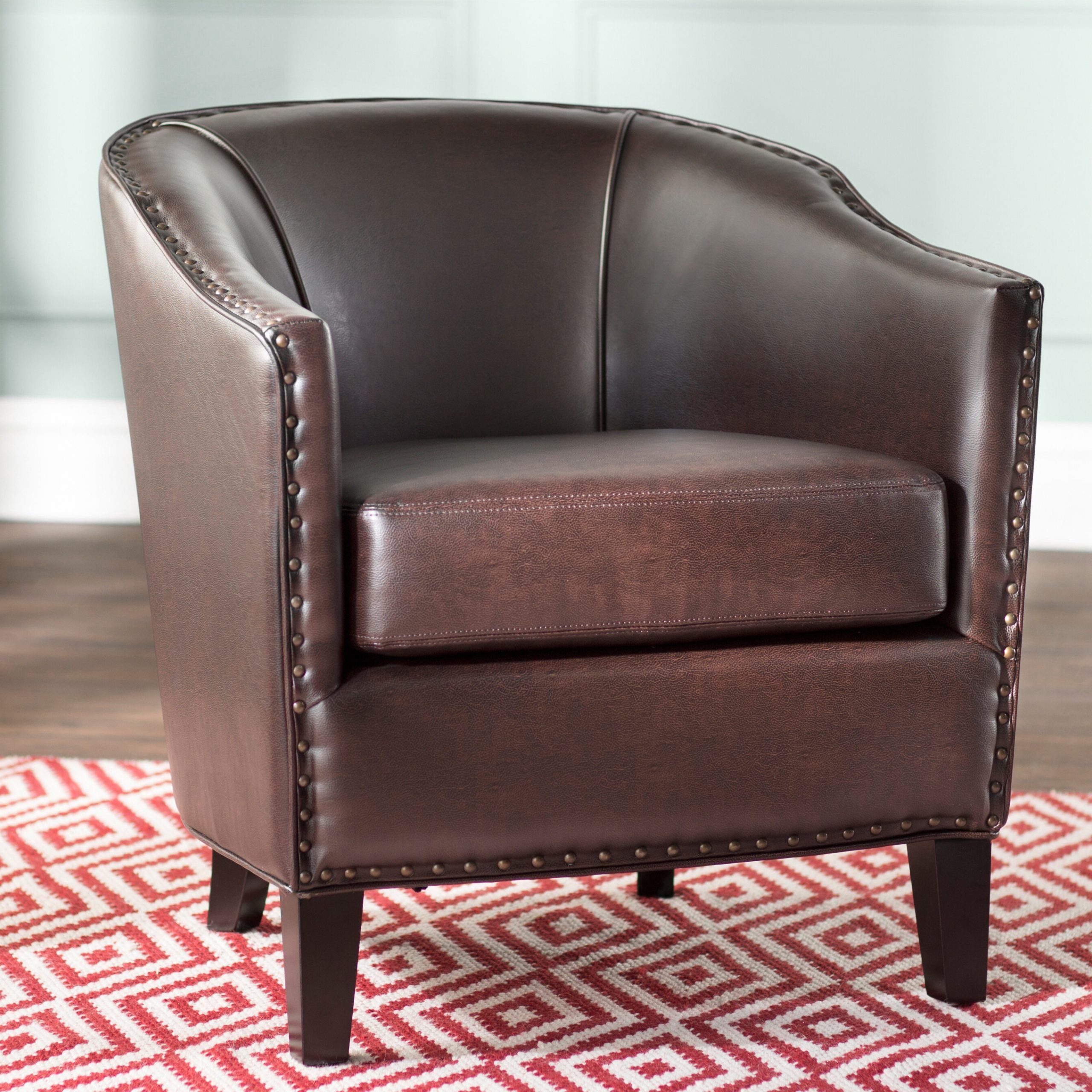 Well Known Barrel Brown Accent Chairs You'll Love In  (View 10 of 20)