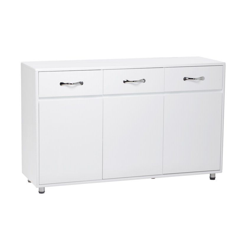 Abdisalan 52.36" Wide 3 Drawer Sideboards With Well Known Latitude Run® Abdisalan  (View 1 of 20)