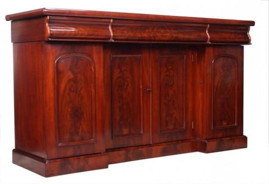 Best And Newest Searsport 48" Wide 4 Drawer Buffet Tables With Regard To Mahogany 4 Door Sideboard (View 16 of 20)