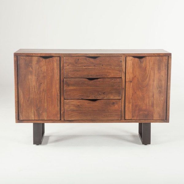 Claire 70" Wide Acacia Wood Sideboards In Popular Shop Belfrie Acacia Wood Sideboard – Free Shipping Today (View 18 of 20)