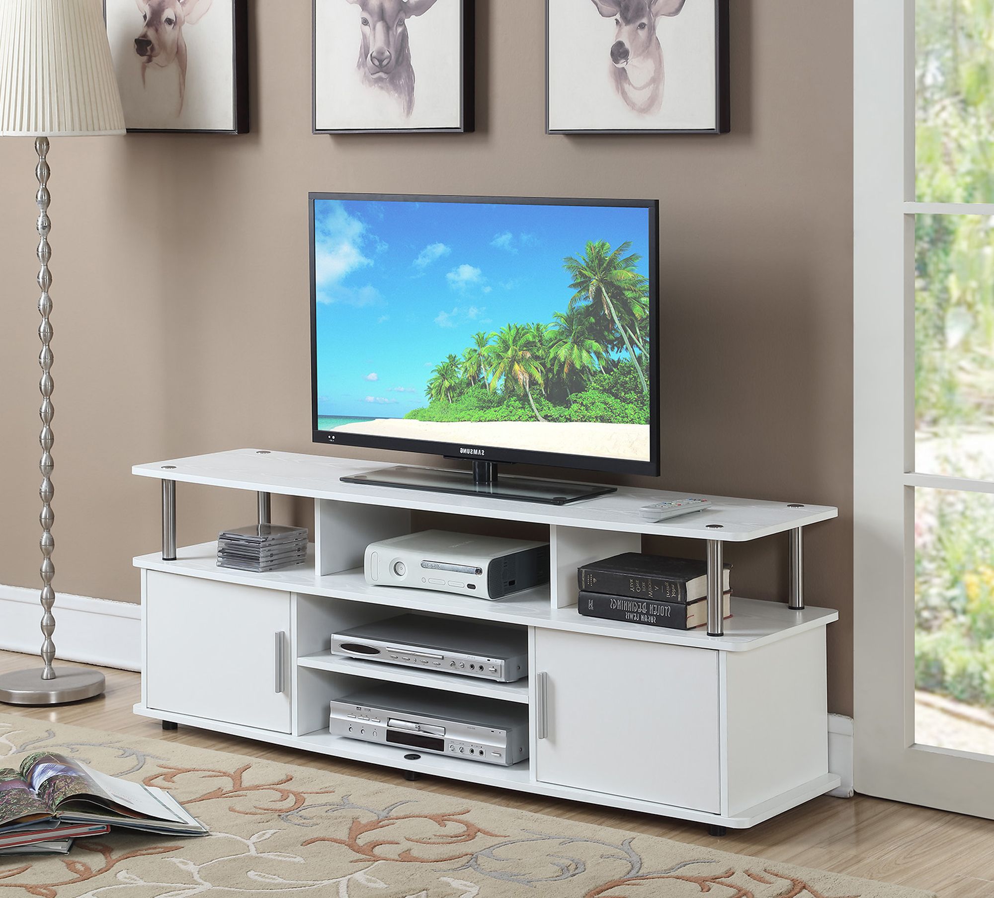 Convenience Concepts Designs2go 60" Monterey Tv Stand Intended For Well Known Skofte Tv Stands For Tvs Up To 60" (View 6 of 20)