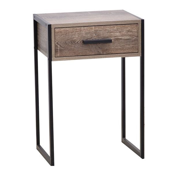 Current Gracie Oaks Raybon End Table With Storage & Reviews Throughout Raybon Buffet Tables (View 1 of 20)