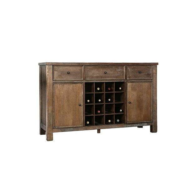 Foundry Select Gusman 58'' Wide 3 Drawer Buffet Table In 2019 Albright 58" Wide 3 Drawer Sideboards (View 1 of 20)