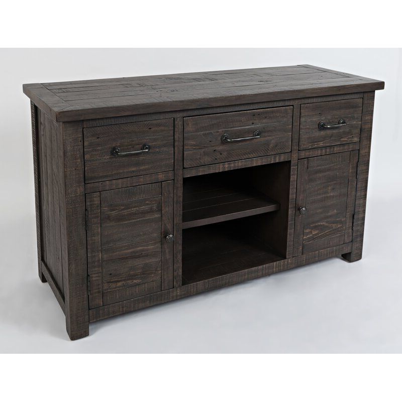 Gracie Oaks Westhoff Solid Wood Tv Stand For Tvs Up To 58 For Newest Greggs Tv Stands For Tvs Up To 58" (View 18 of 20)