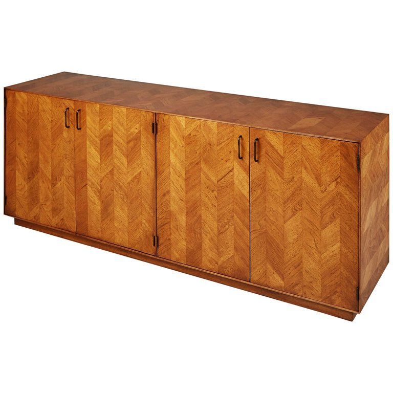 Herringbone 48" Wide Buffet Tables For Most Up To Date Newly Restored Lane Altavista Herringbone Sideboard Or (View 9 of 20)