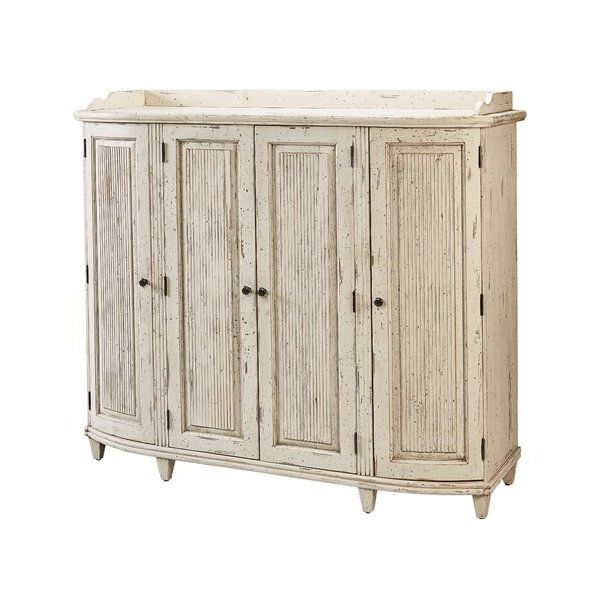 Latest Ivy 58" Wide 2 Drawer Pine Wood Sideboard (View 11 of 20)