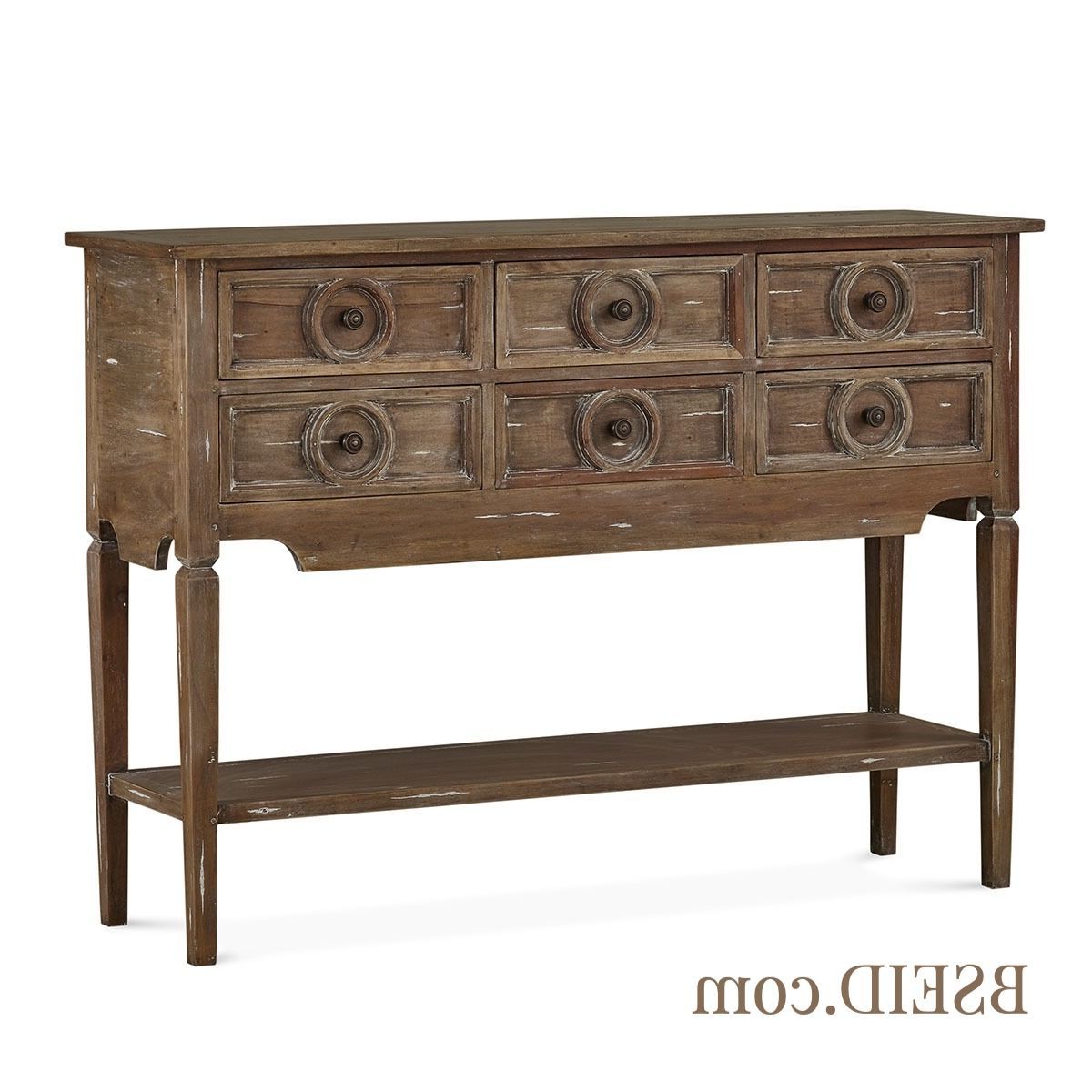 Lorraine 48" Wide 2 Drawer Acacia Wood Drawer Servers Pertaining To Most Up To Date Pinbseid – Designer Curated H On Transitional (View 13 of 17)
