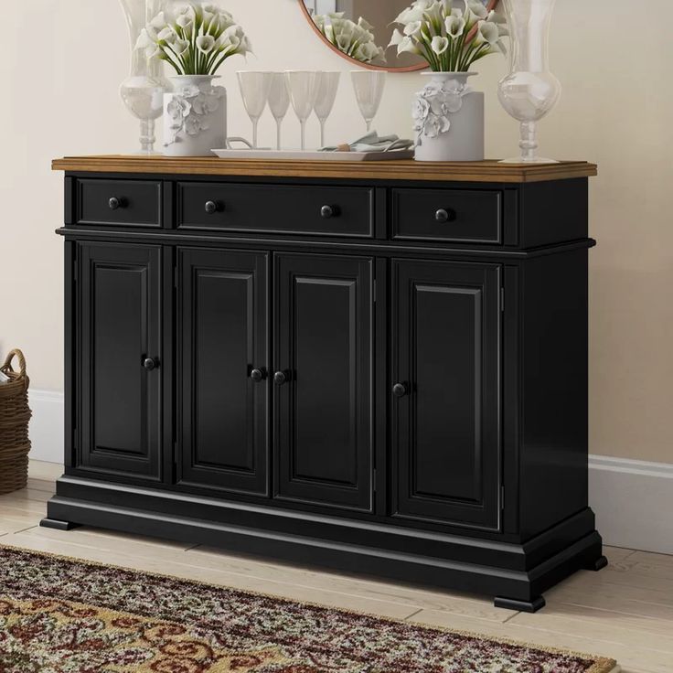 Maeva 60" 3 Drawer Sideboards Pertaining To Most Recently Released Courtdale 60" Wide 3 Drawer Sideboard (View 12 of 20)