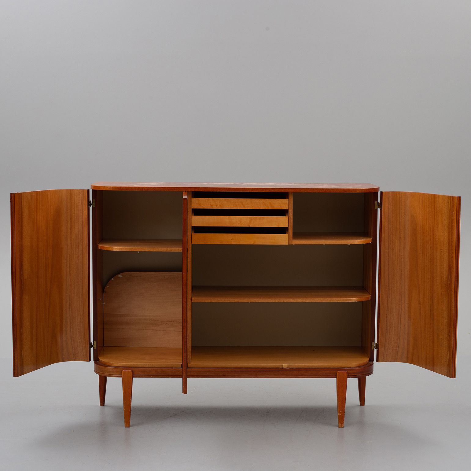 Most Up To Date Ellison 76" Wide Sideboards For D1517  1950s Scandinavian Modern Sideboard – Dorian Caffot (View 9 of 20)