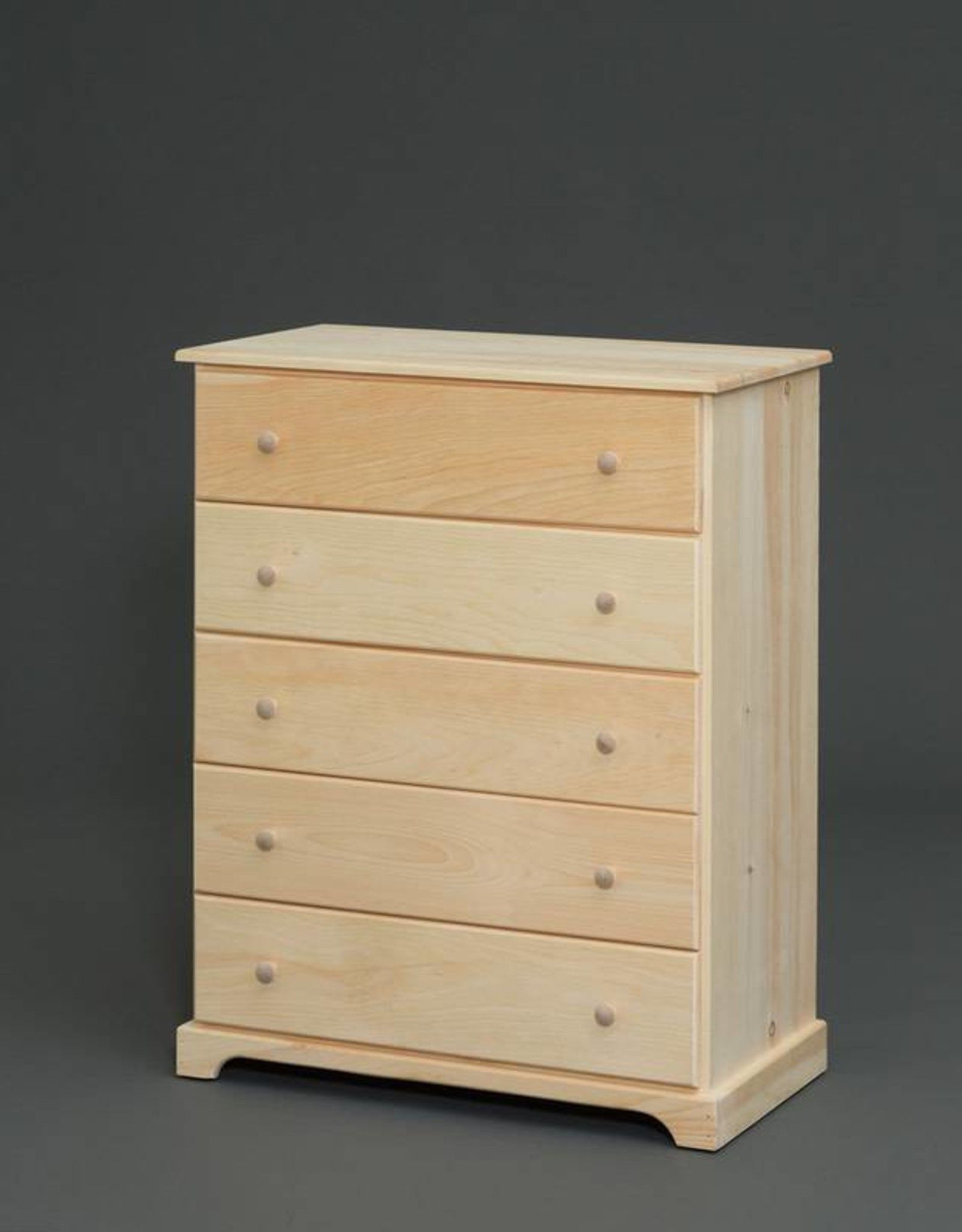 Most Up To Date Pine 5 Drawer Large Chest – Unfinished – Bargain Box And Bunks Pertaining To  (View 7 of 20)