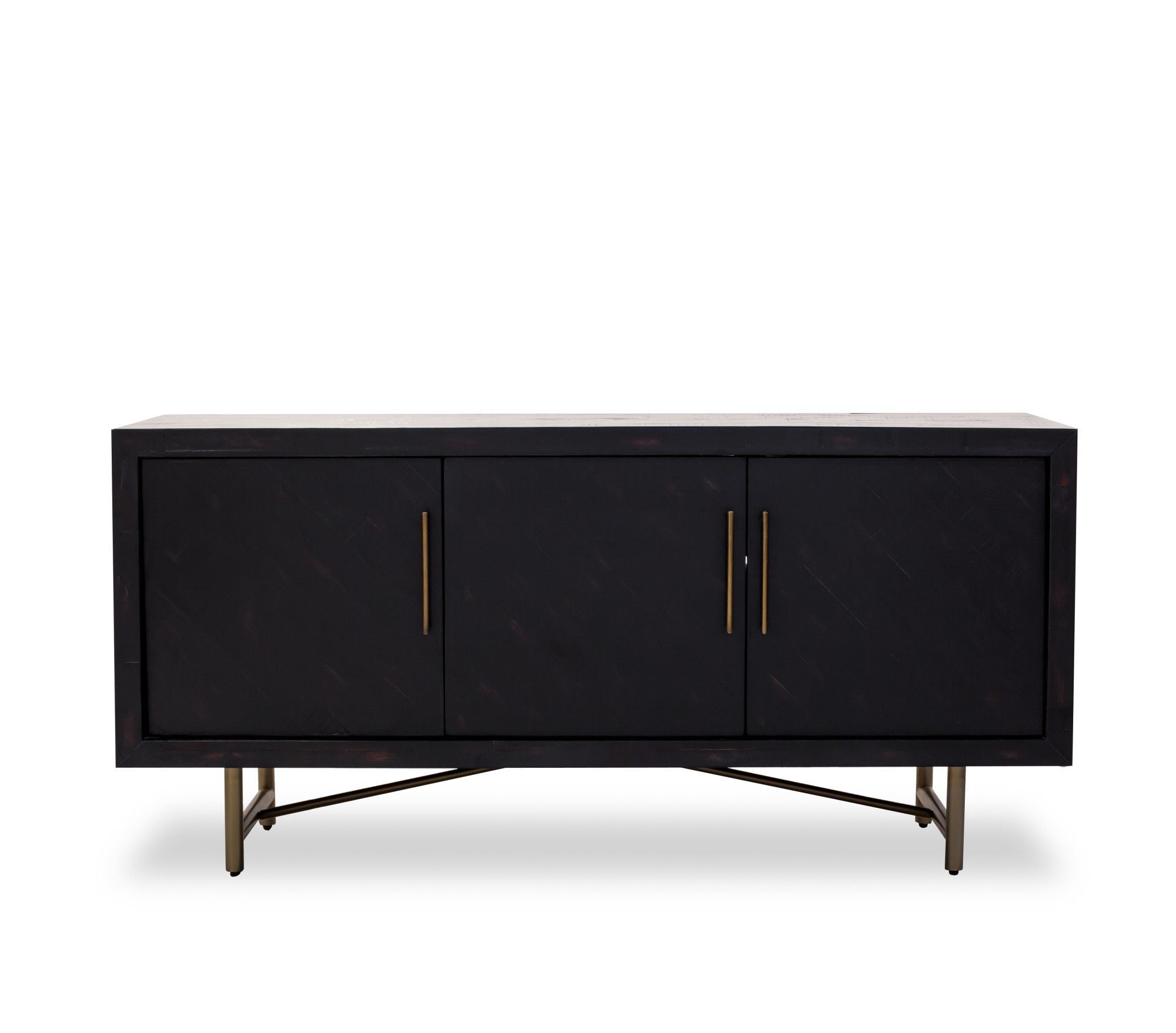Palisade 68" Wide Sideboards In Most Popular Moes Home Collection Vx 1038 Black Sicily 68" Wide Acacia (View 15 of 20)