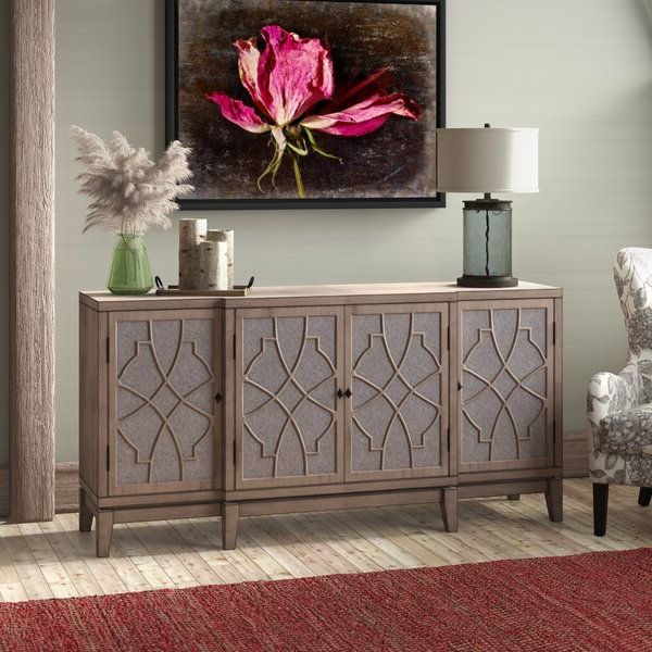 Recent Stovall 72" Wide Sideboards Pertaining To One Allium Way Kendall 72" Wide Sideboard & Reviews (View 8 of 20)