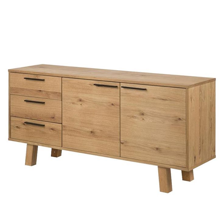 Sideboard Mesa – Wildeiche, Ars Natura Jetzt Bestellen With Famous Aneisa 70" Wide 6 Drawer Mango Wood Sideboards (View 18 of 20)