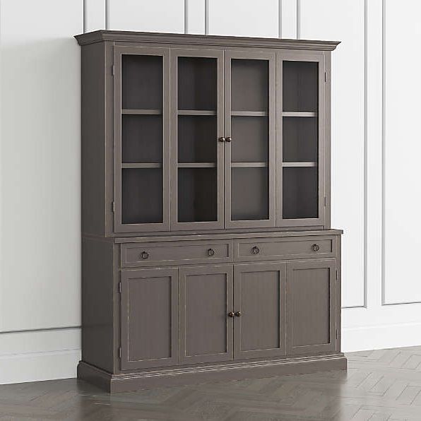 Small Console Cabinet With Glass Doors – Glass Door Ideas For Well Known Wood Accent Sideboards Buffet Serving Storage Cabinet With 4 Framed Glass Doors (View 6 of 20)