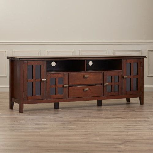 Solid Wood Tv Inside Best And Newest Westhoff 60" Wide 6 Drawer Pine Wood Credenzas (View 4 of 20)