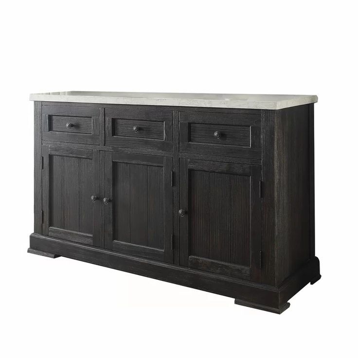 Trendy Keiko 58" Wide Sideboards Pertaining To Ballintoy 58" Wide Wooden Sideboard In  (View 16 of 20)