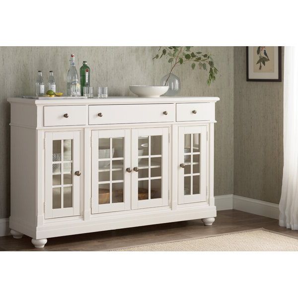Well Known Findley 66" Wide Sideboards Regarding Thorold 66" Wide 3 Drawer Sideboard & Reviews (View 14 of 20)