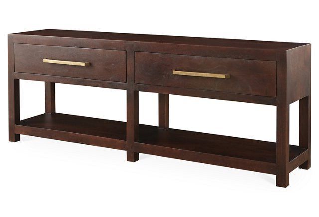 Widely Used Maddox 80" Wide Mango Wood Sideboards For Brentwood Sideboard, Dark Chestnut (View 10 of 20)