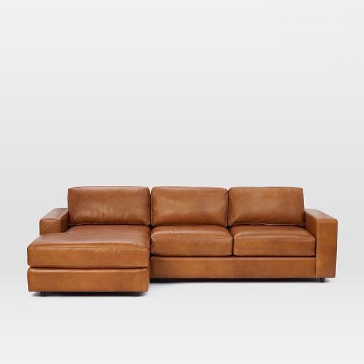 2pc Luxurious And Plush Corduroy Sectional Sofas Brown Pertaining To Most Up To Date Urban Leather 2 Piece Chaise Sectional (View 15 of 20)