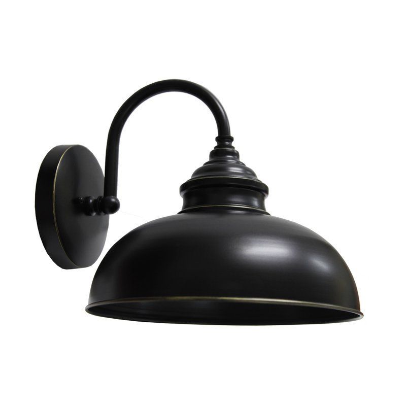 Andover Mills Percy Outdoor Barn Light & Reviews (View 10 of 20)