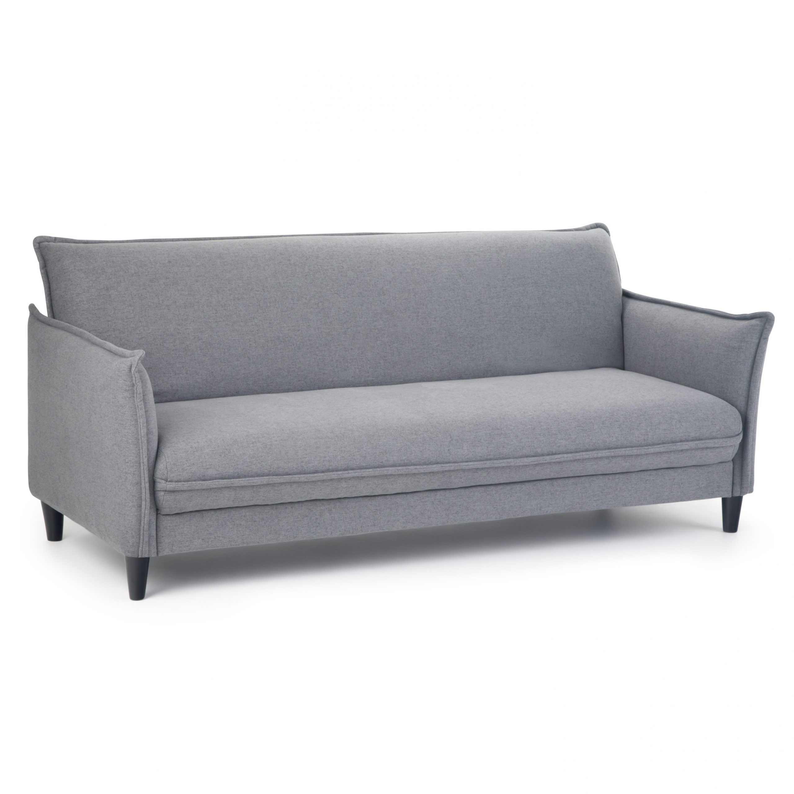Brooklyn + Max Danville Contemporary 81 Inch Wide Sofa Bed Intended For Newest Gneiss Modern Linen Sectional Sofas Slate Gray (View 1 of 20)