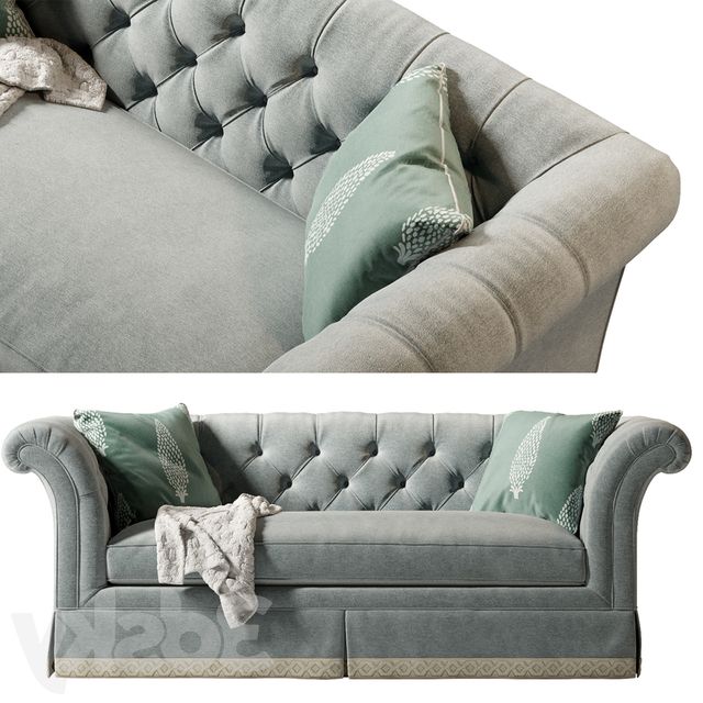 Charleston Sofas Throughout Most Current 3d Models: Sofa – Lexington Charleston Sofa (View 10 of 20)