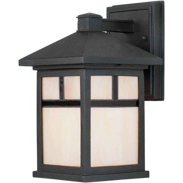 Clarisa Seeded Glass Outdoor Barn Lights With Dusk To Dawn With Well Liked Add Charm Of Your Outdoor Space With This Forte Lighting  (View 3 of 20)