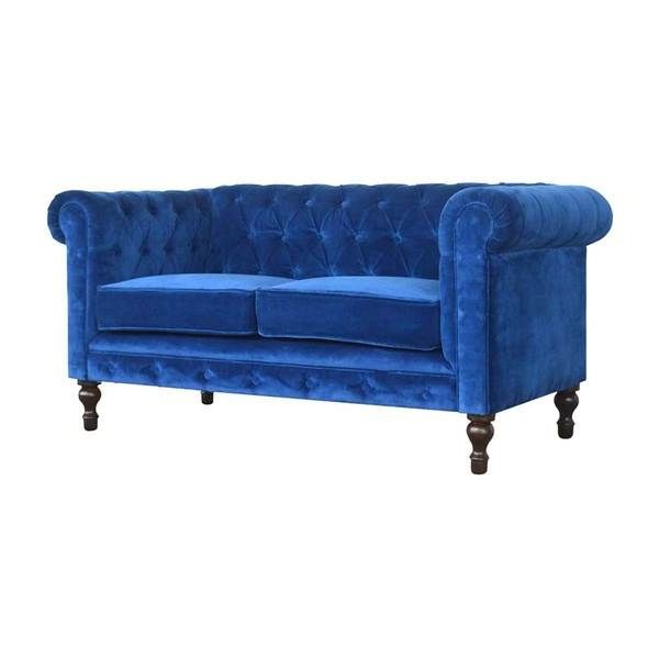 Famous Pin On All Things Blue Within Artisan Blue Sofas (View 5 of 20)