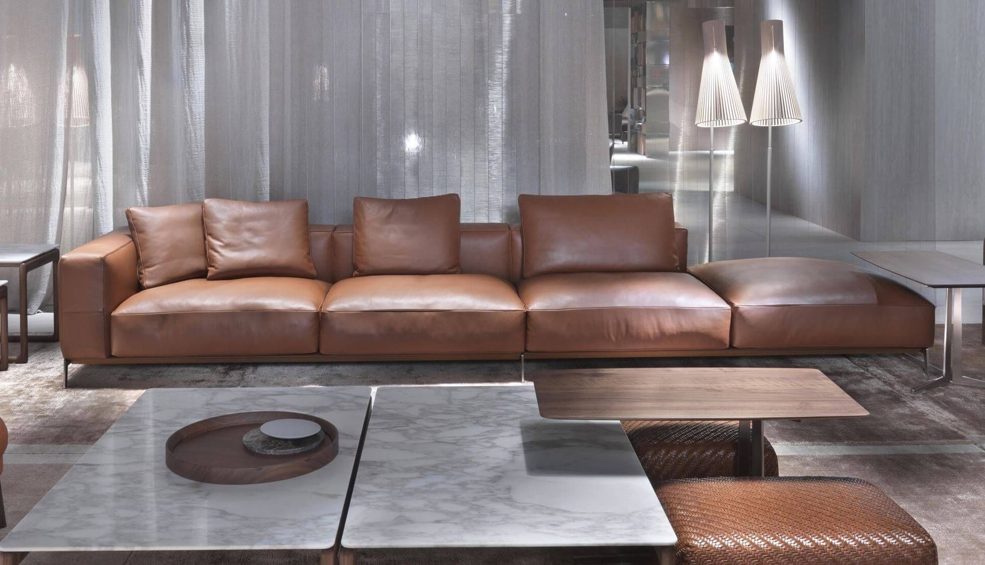 Flexform Ettore Modular Sofa – Dream Design Interiors Ltd Throughout Trendy Dream Navy 2 Piece Modular Sofas (View 12 of 20)