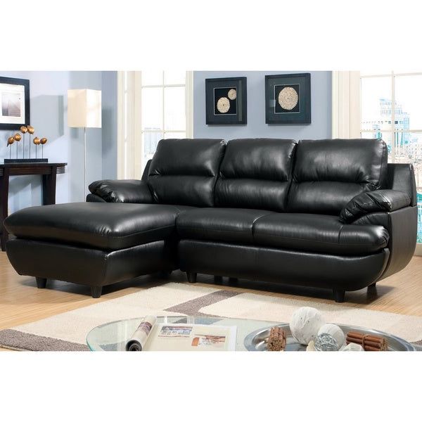 Furniture Of America Quazi Contemporary Plush Cushion With Regard To Well Known 2pc Luxurious And Plush Corduroy Sectional Sofas Brown (View 5 of 20)