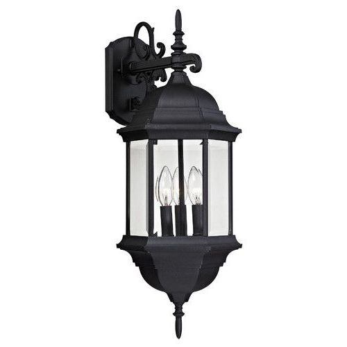 Gillian 3 – Bulb Beveled Glass Outdoor Wall Lanterns With Favorite Found It At Wayfair – Altagore 3 Light Outdoor Wall (View 15 of 20)