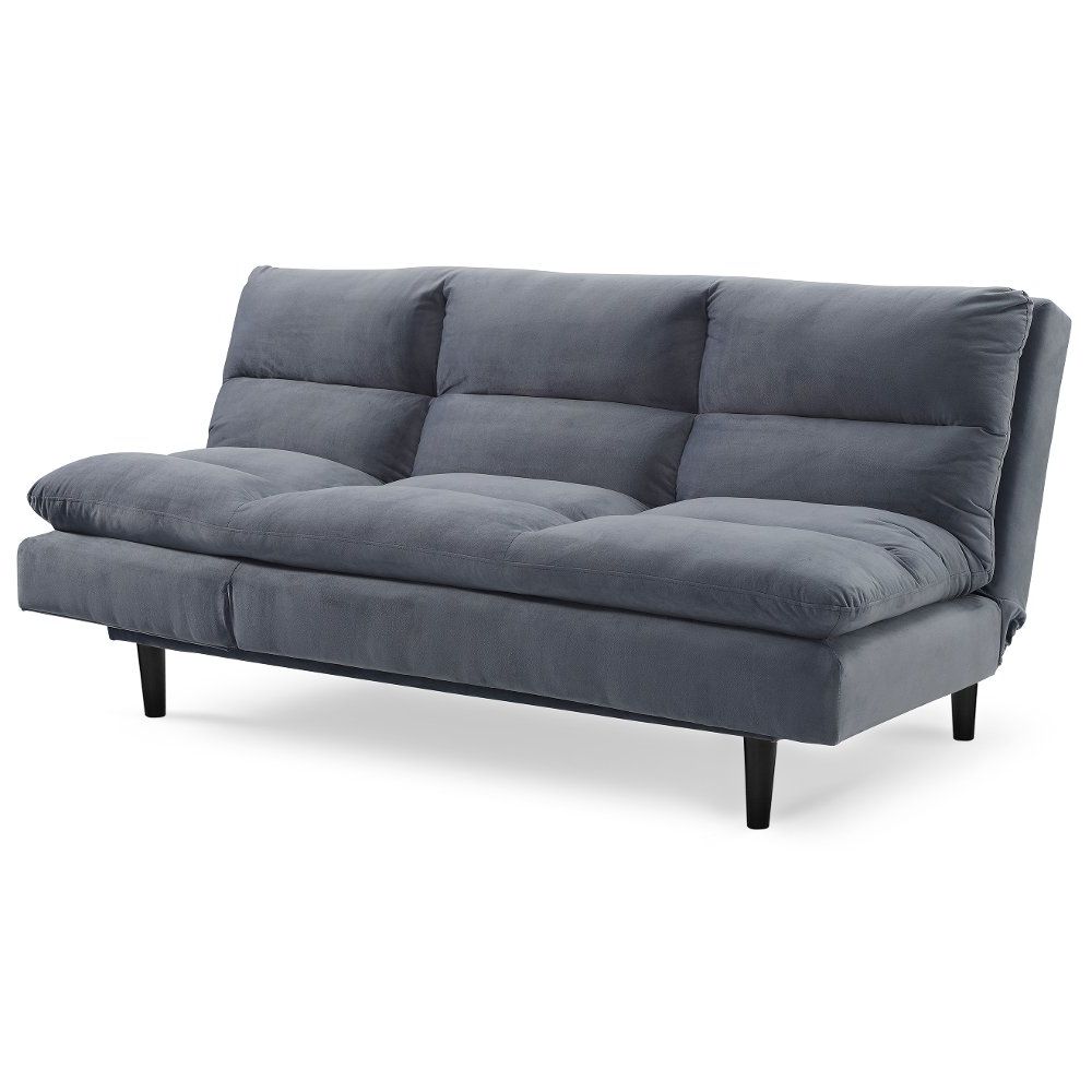 Heavenly Dusty Blue Convertible Sofa Bed – Monterrey In Regarding Widely Used Brayson Chaise Sectional Sofas Dusty Blue (View 1 of 20)