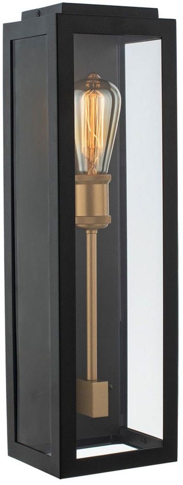Kalco 405520bsg Ashland Modern Matte Black And Sanded Gold Inside Most Up To Date Keikilani Matte Black Wall Lighting (View 18 of 20)