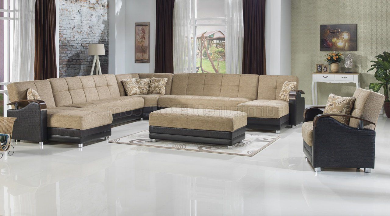 Luna Leather Sectional Sofas Throughout Widely Used Luna Fulya L (View 8 of 20)
