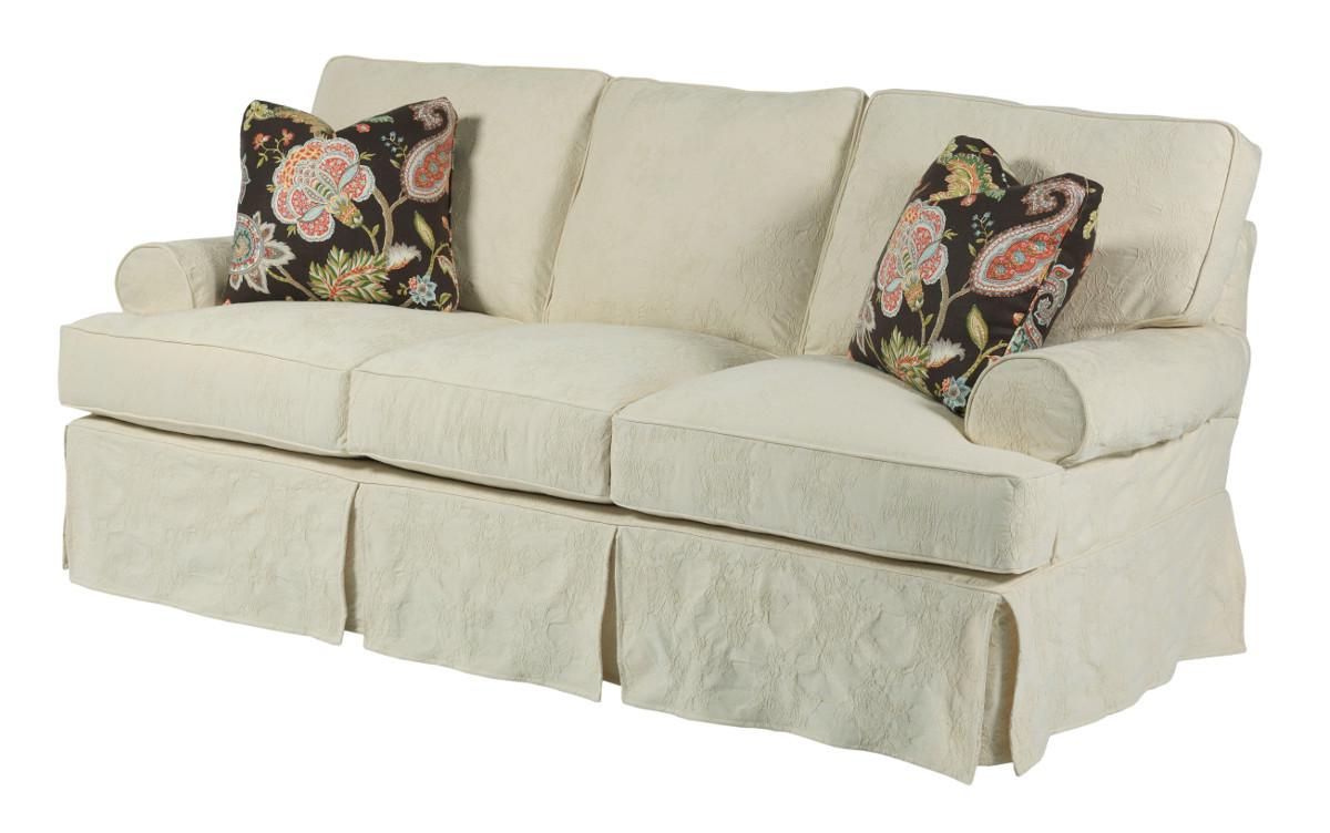 Lyvia Pillowback Sofa Sectional Sofas For Well Known Kincaid Furniture Samantha Samantha Three Seat Sofa With (View 11 of 20)