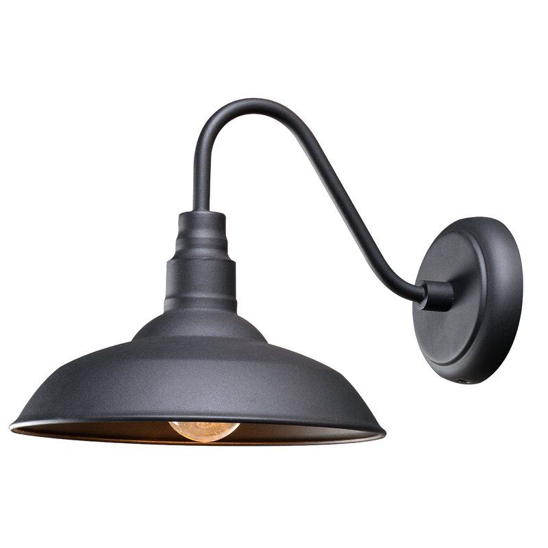 Most Current Arryonna Outdoor Barn Lights In Aurelia 1 Light Outdoor Barn Light & Reviews (View 8 of 20)