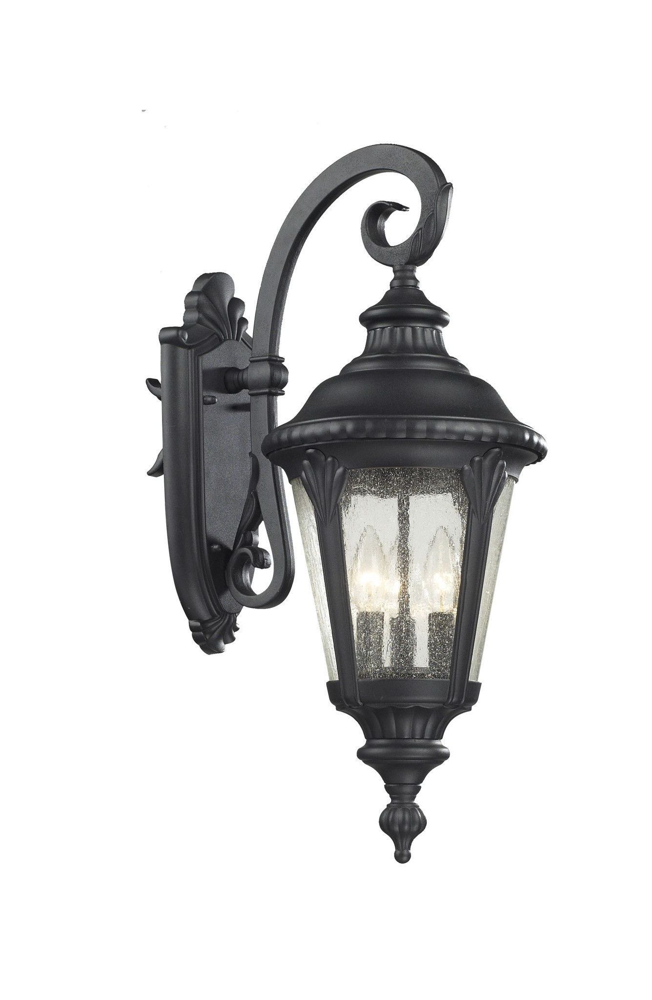 Most Popular Clarisa Seeded Glass Outdoor Barn Lights With Dusk To Dawn Throughout Traditional And Timeless, This Medium Outdoor Wall Mount (View 14 of 20)
