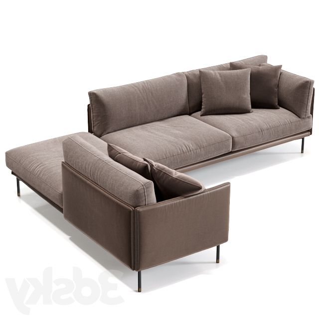 Most Recent 3d Models: Sofa – Frag Wilton For Wilton Fabric Sectional Sofas (View 7 of 20)