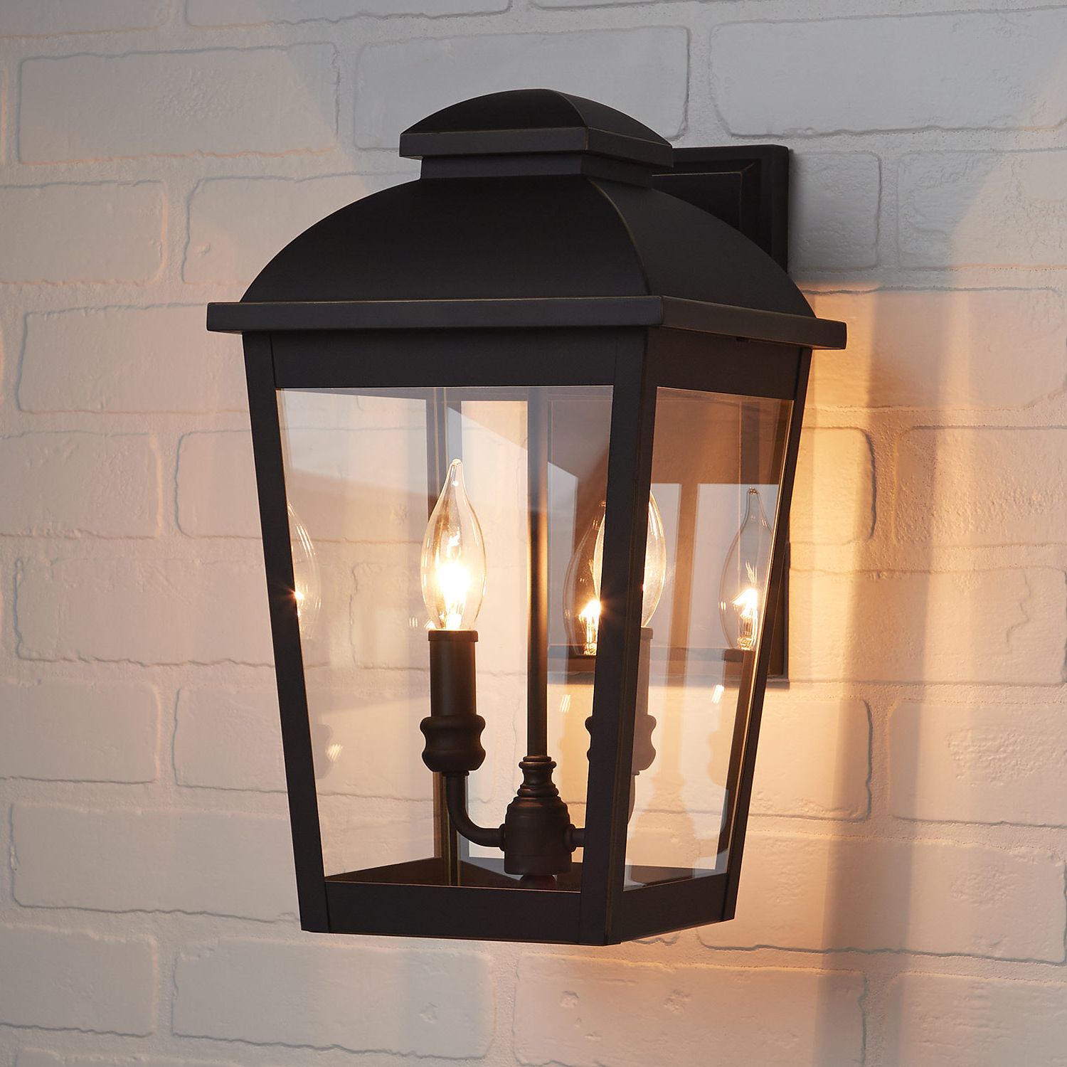Newest Jaceton Black Outdoor Wall Lanterns Pertaining To Goodwin 2 Light Outdoor Entrance Wall Sconce – Oil Rubbed (View 2 of 20)